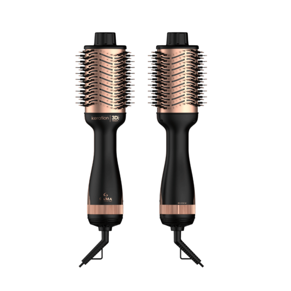 Hair dryer brush