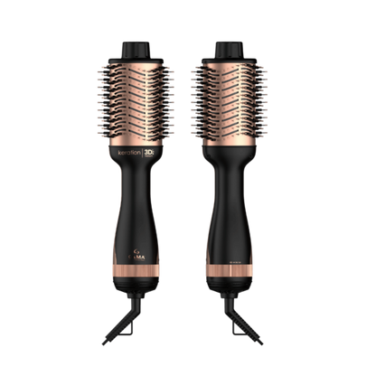 Hair dryer brush