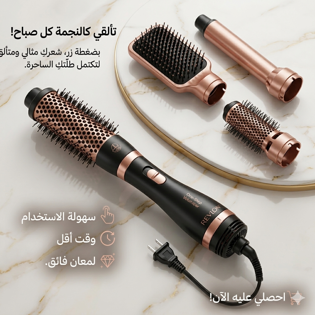 Hair dryer brush